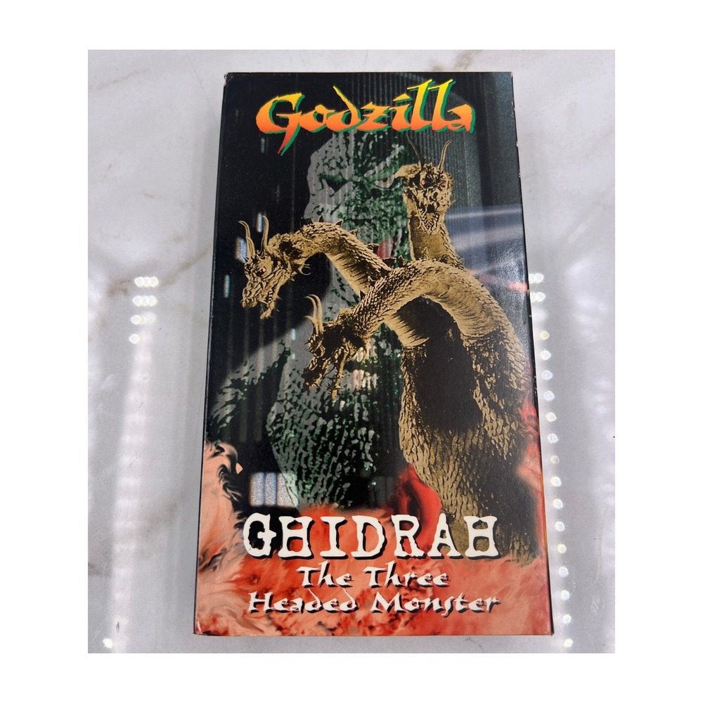 Godzilla Ghidrah The Three Headed Monster VHS Anchor Bay Starmaker SV10292 1997